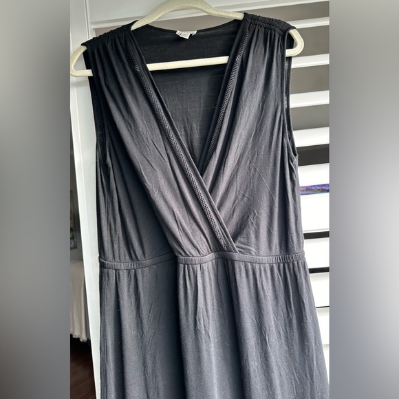 Nordstrom Spense Maxi Black Dress - Picture 2 of 4